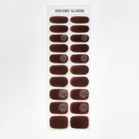 Candy Color UV Semi-cured Nail Stickers