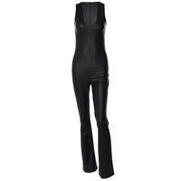 European And American Sleeveless Slim Jumpsuit Women