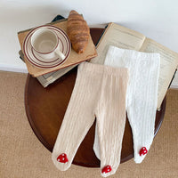 Autumn Baby Cute Small Mushroom Pantyhose