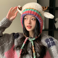 Cute Antler Plush Hat Women's Winter New Style