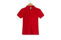 New Children's Clothing Lapel Short-sleeved Cotton Advertising Shirt T-shirt