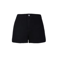 Womens Stylish Form-fitting High-waisted American-style Denim Shorts