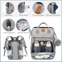 Folding Crib Anti-mosquito Stroller Large Capacity Baby Bag