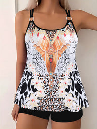 Split Swimsuit Two Piece Suit