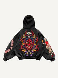 Fashion Casual Printed Polyester Sweater