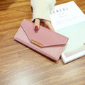 A Multi-functional Buckle Retro Thin Coin Purse From Japan And South Korea