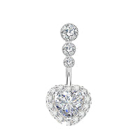 Fashion Variety Zircon Navel Ring