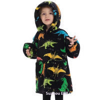 Boys And Girls Comfortable Cotton Velvet Cold-proof Clothes Lazy Blanket Hooded Plus-sized Thickened Blanket Lazy Clothes Children's Sleepwear