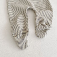 Children's Men's And Women's Striped Long-sleeve Jumpsuit