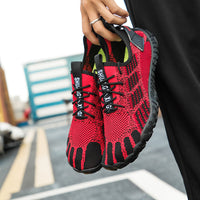 Men's Sports Leisure Mountaineering Shoes Hollow-out Fly Knit