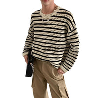 Men's Lazy Style High-end Long Sleeve Design Sweater