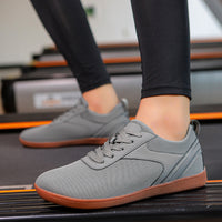 Men's Breathable Soft Sole Fly Woven Sports Shoes For Brisk Walking