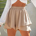 Shorts Women's Clothing High Waist Fashion Three Points