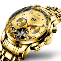 Waterproof Luminous Tourbillon Watch