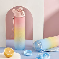 Large-capacity Plastic Cup Male Water Bottle Student High Temperature Resistance