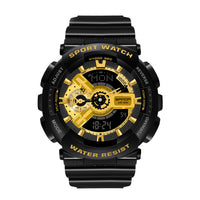 Multifunctional Double Display Men's Electronic Watch