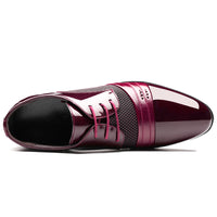 Fashionable Korean-style Leather Shoes For Men