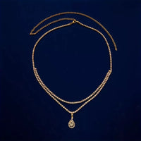 Water Drop Pendant Waist Chain Women's Simple Fashion