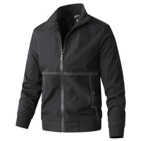 Men's Fashion Casual Solid Color Jacket