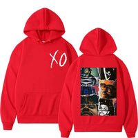 Men And Women Street Trend Velvet Padded Hooded Sweatshirt