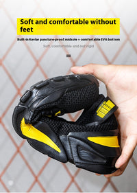 Men's Fashion Summer Breathable Work Shoes