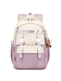 Minimalist Preppy Style Stain-resistant Schoolbag