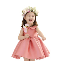 Summer Puffy Yarn Western-style Dress Female Baby One-year-old Dress Birthday Flower Girl Children's Skirt
