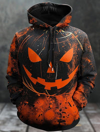 New Men's Hooded Sweater 3D Printed Long Sleeve