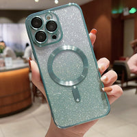 Gradient Magnetic Suction Phone Case 12 Lens Film