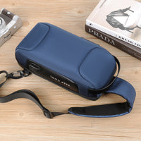 Motorcycle Men's Chest Bag Oxford Cloth Carbon Fiber