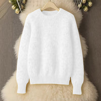Soft Cozy Loose-fitting Casual Thin Knit Sweater