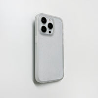 Colorful Frosted Transparent Phone Case