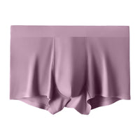 Men's Ice Silk Seamless One Piece Underwear