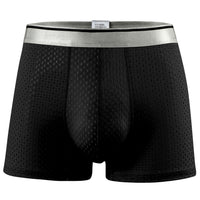 Men's Underwear Boxer Men's Ice Silk Thin Honeycomb Mesh
