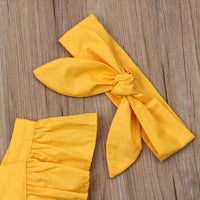 Baby Short Sleeve Thin Pineapple Print Baby Romper