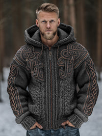 Mens Polyester 3D Digital-Print Hoodie