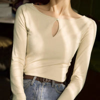 Inner Wear Fashion Bottoming Shirt High-grade Shoulder Top