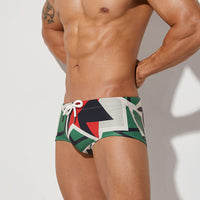 Summer Fashion Printed Swimming Trunks For Men