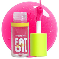 Pattern Transparent Glass Lip Moisturizing