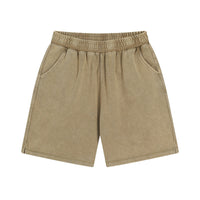 Batik Washed And Worn Men's Shorts High Street Fashion Brand Retro