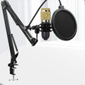 Condenser Microphone V8 Sound Card Mobile Phone