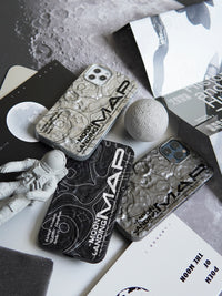 Mobile Phone Case For Landing In Lunar Three-dimensional Craters