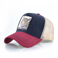 Simple Breathable Baseball Cap With Animal Embroidery