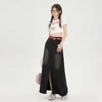 Fashionable High Waist Denim Skirt For Women