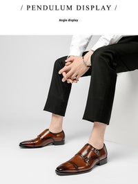 Casual Leather Shoes Men's Leather Business Gentleman British Style