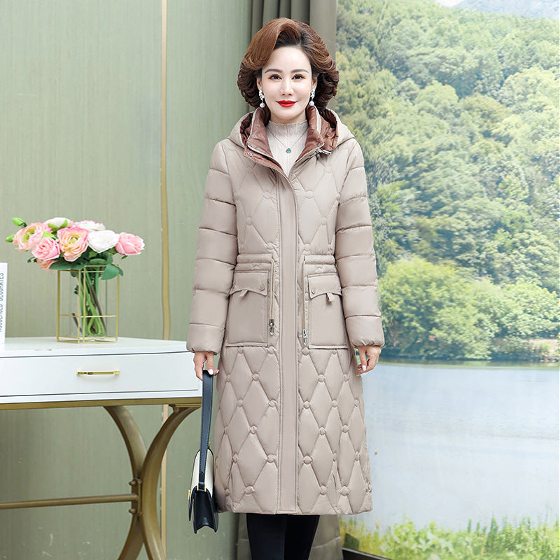 Thickened Warm Cotton Coat Plus Size Loose Winter