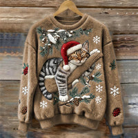 Women's 3D Digitally Printed Christmas Hoodie