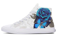 High Top Canvas Shoes For Printing Lovers