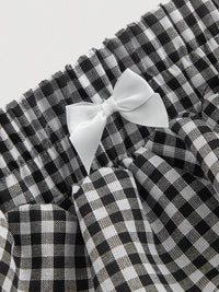 Summer Skirt Love Plaid Skirt Shorts