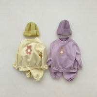 Baby Bear Print Casual Boys And Girls